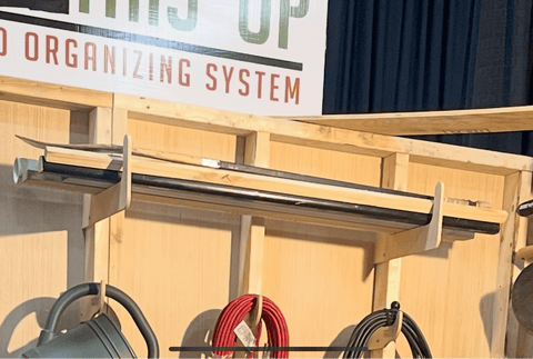 Storage Organizer, Yard Shed, Storage Shed, Shed Organization, Tool Rack - HangThis Up