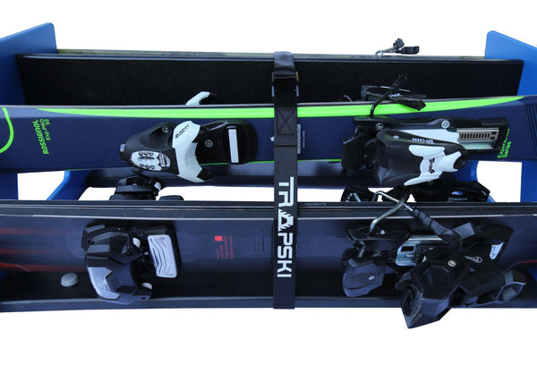 TRAPSKI DOUBLE Mobile All Mountain Ski and Standard Stance Snowboard Rack - HangThis Up