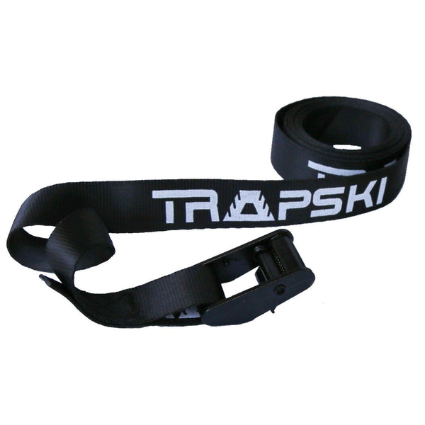 TRAPSKI Premium Strap | Cam Buckle Tie Down Strap | Heavy Duty Lashing Strap | Car Roof Rack Strap for Kayak, SUP, Surfboard, Cargo, Motorcycle, Truck, Boat & Bike - HangThis Up