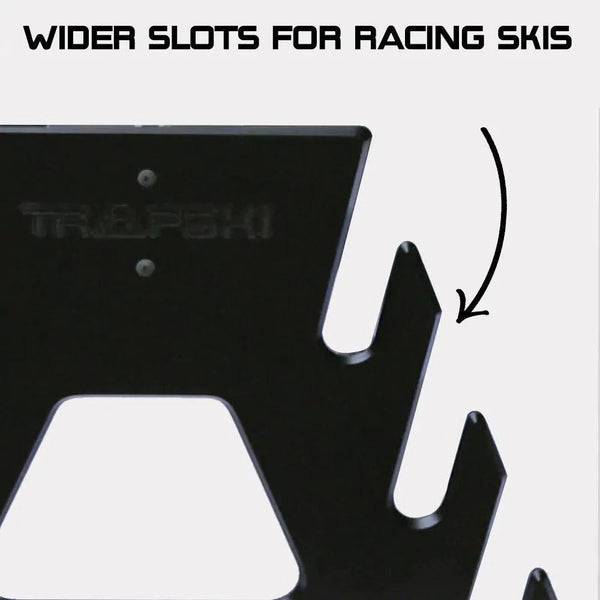 TRAPSKI SIX PACK Racing and XC Ski Rack - HangThis Up