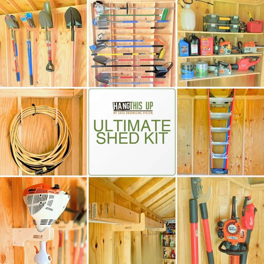 Ultimate Shed Organization Kit - HangThis Up
