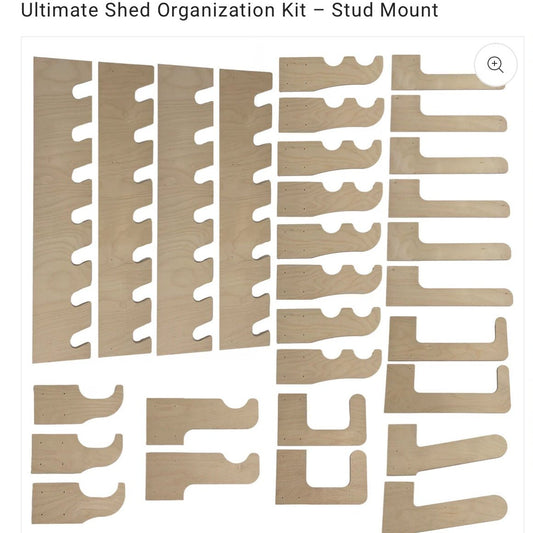 Ultimate Shed Organization Kit - HangThis Up