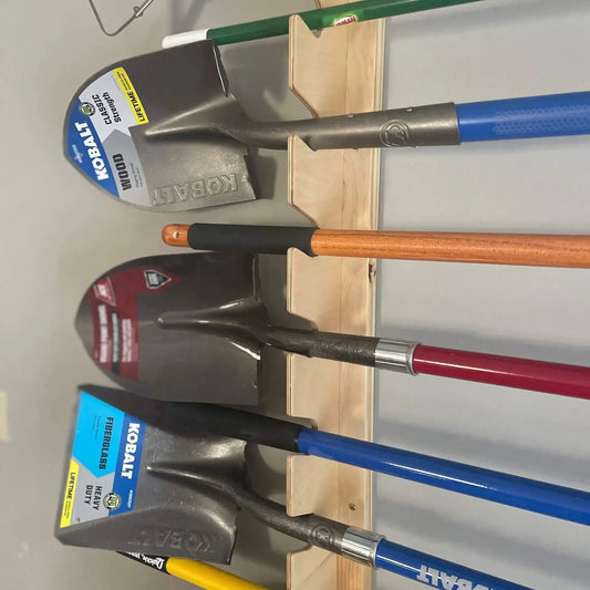 Wall - Mounted Garden Tool Rack - Garage - HangThis Up