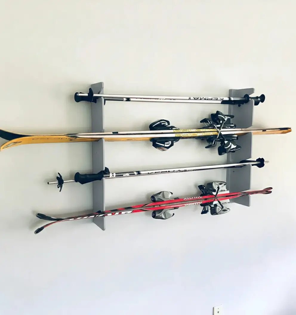 Wall - Mounted Ski Rack - HangThis Up